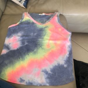 Tie dye tank top